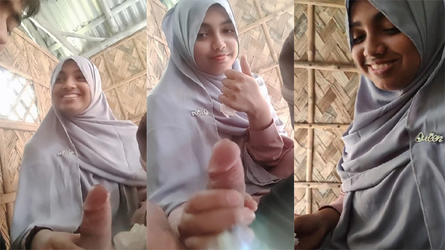 Desi Teacher Affair Hijabi Babe Sucking Dick