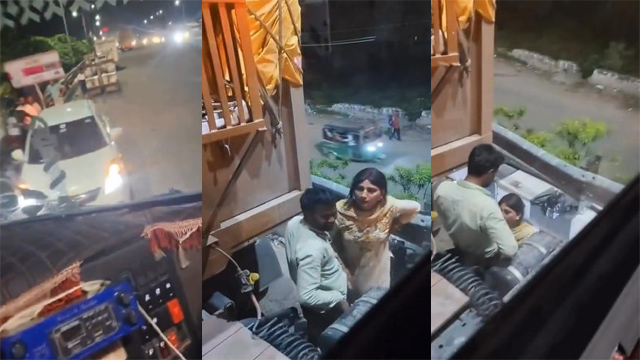 Hot Paid Randi Blowjob Truck Driver On Public Road Download Free