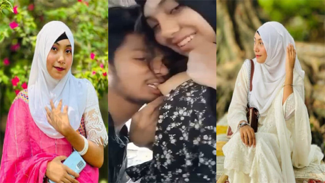 Horny Hijabi Girl Outdoor Kissing – Smooching Boobs Sucking Fuck