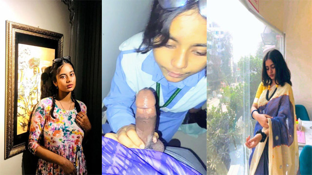 Horny GF Fucking BJ Handjob – Taking In Mouth Mms Video Update