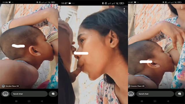 Little Brother Sucking Boobs And Blowjob Mms